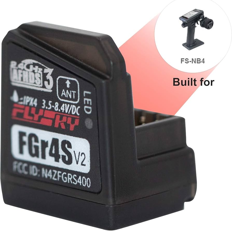 Amazon | FLYSKY FGr4S 受信機 【 NOBLE NB4 PL18 NB4 PRO 送信